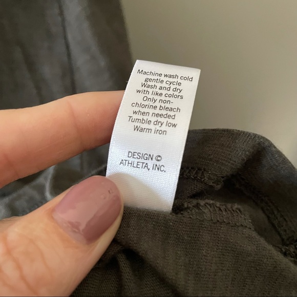 Athleta Halter Knit Tank Dress Built in Bra - Picture 6 of 7